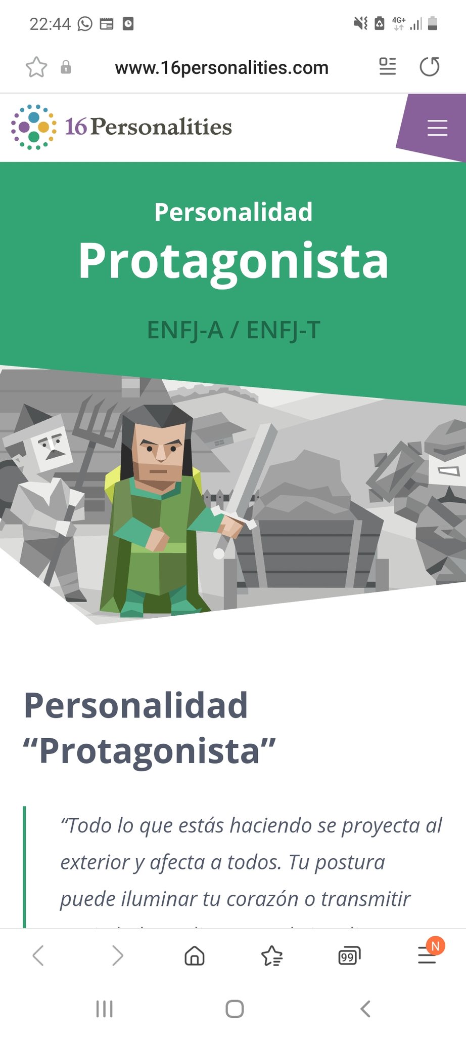 Milos Xacobe Me Hizo Un Test De Personalidad Y Me Salio Esto T Co Jb4oimvxvw Twitter