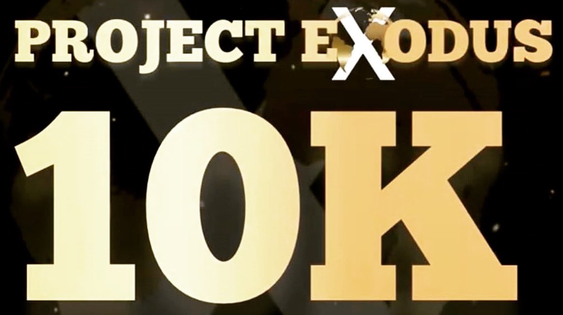 FardMahdi13's tweet photo. #ProjectExodus10K Is Full Effect! 
We’re on a (Exodus) to #FinancialIndependence! Text ”NMB” to (833-549-2079) for the info to Our Next Live #SmartFinance Event! https://t.co/v4ovdDNxQu