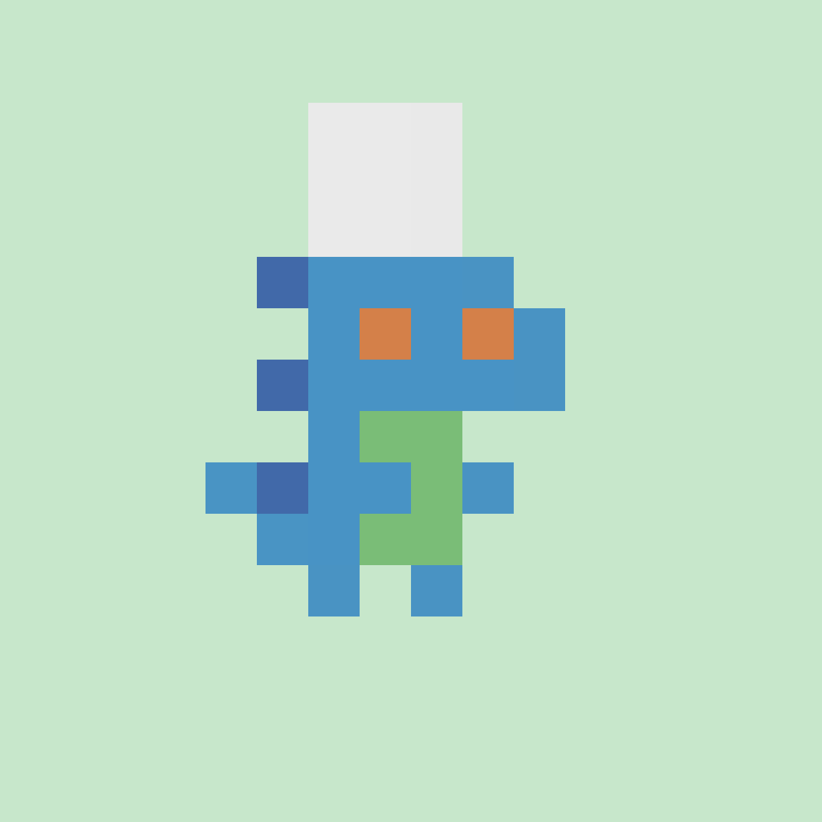 TinyGreeter's tweet photo. Welcome @ethlizards holder @Evil_Blue_Boo to the dino crew!

Dope chef dino!

#rawr 🤏🦖 #dinofollowdino https://t.co/CU8zYoLBRR