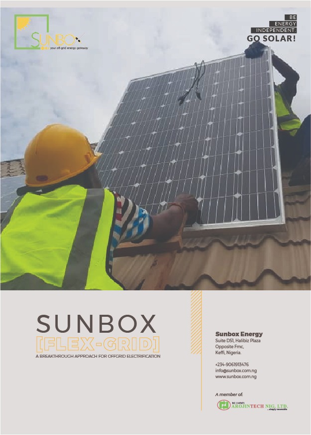 abiolaajala's tweet photo. @asemota Through Sunbox North Central, a member of @Arojintech launched a prepaid solar subscription for clustered homes and businesses at a 40% commitment from the estate developer. https://t.co/jdQYUh2QOq