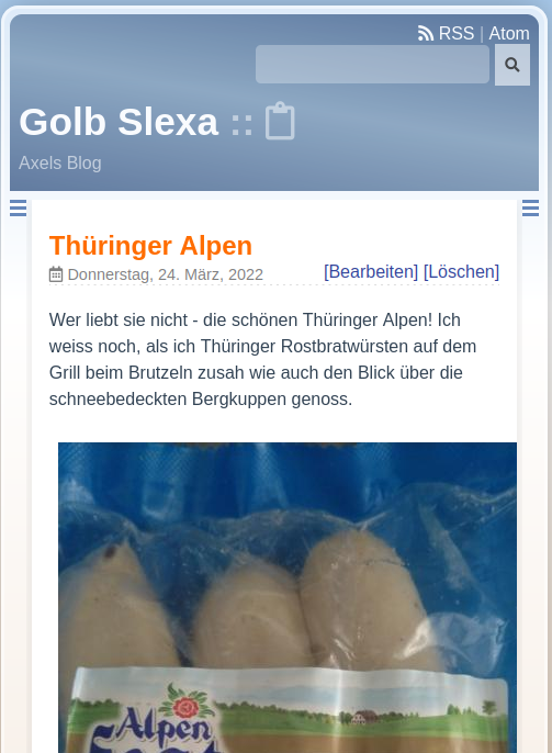 axelausbern's tweet photo. My theme "A touch of glass" for @Flatpress got an update: the frontend pages got a responsive design and now are usable on mobile devices (finally). 

Github: https://t.co/aaKHT1ZOhi https://t.co/Z18JzVBbcB