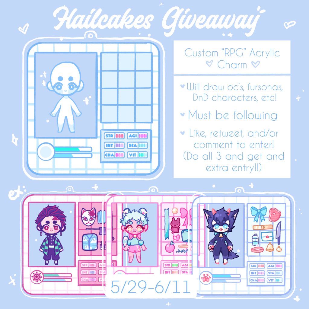 hailcakes's tweet photo. 🌼✨Custom Charm Giveaway✨🌼

Rules:
🌼Must be following! 

🌼To enter either like, retweet, or comment what you’d like done! Doing all 3 gets you an extra entry!

🌼I’m also doing this over on insta but as a separate giveaway, meaning you could win twice!

🌼Ends 6/11! https://t.co/TSZQYybll4