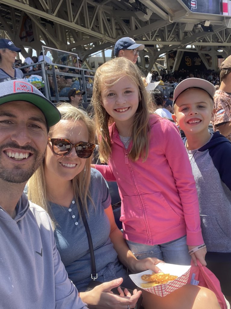 Padres game! #TimeToShine