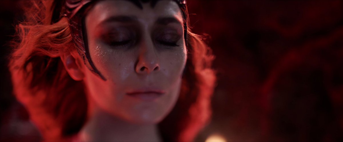 The goddess of chaos;THE scarlet witch.