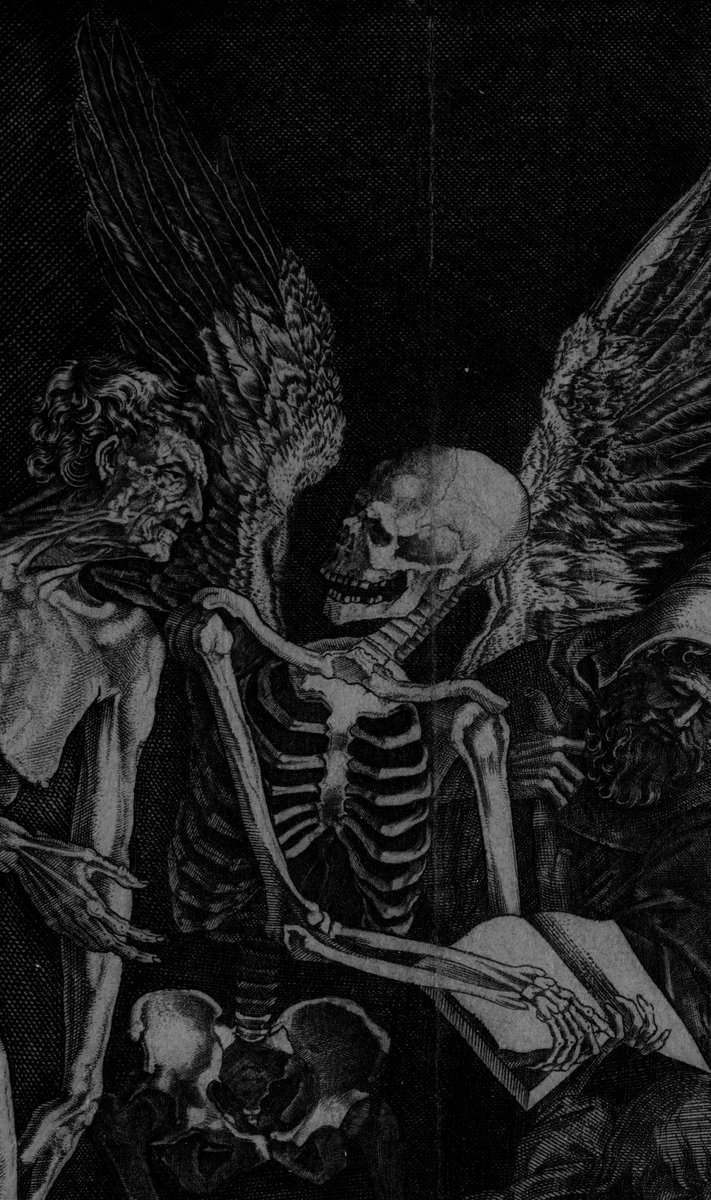 allegory of death and fame by agostino musi