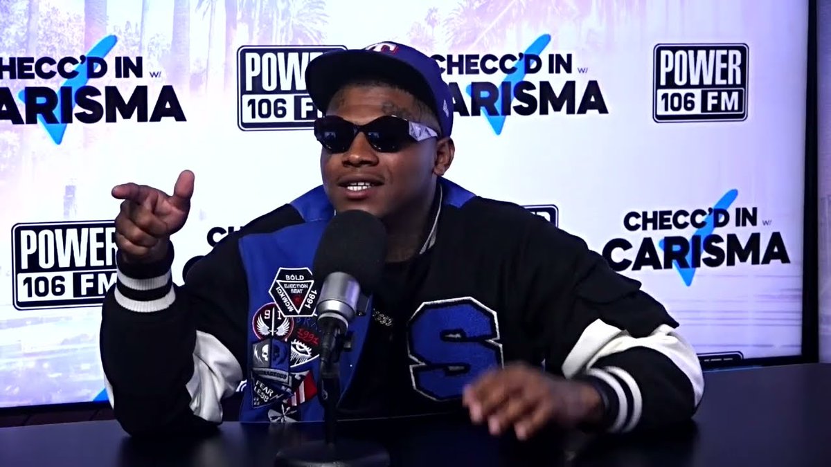 Power106LA's tweet photo. ASM Bopster speaks on upcoming mixtape with expected Blueface collab &amp; success of “1bkitch part 2K” track! 🔥💯👌🏽@DjCarisma #CheccdIn ✅
•
[WATCH] https://t.co/o1KSaZQwZ0 https://t.co/SL9lKiHl7K
