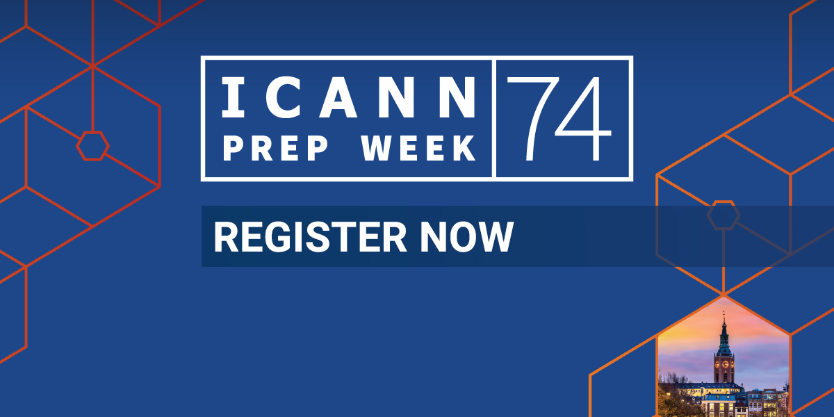 Don’t forget to register for #ICANN74 Prep Week, which starts Tuesday 31 May. Not sure which webinars to attend? Check out the schedule and topics available here. You must be registered and signed in to view the schedule. go.icann.org/3sSIIsY #ICANN