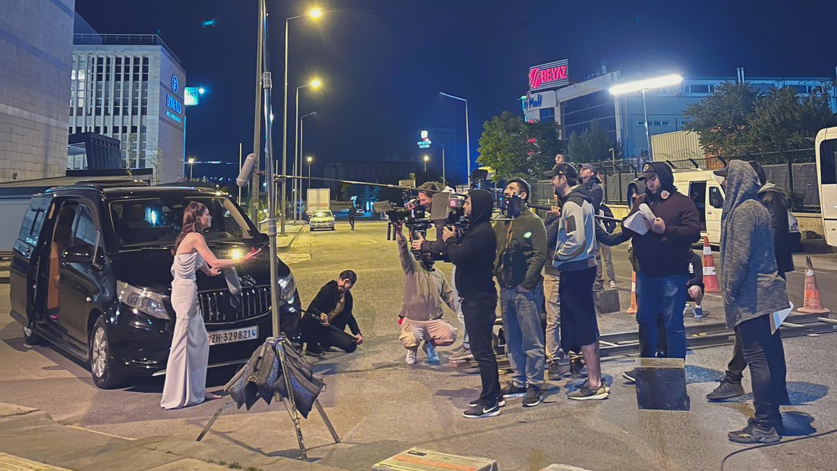#Teşkilat 💥

season final - behind the scenes 🎬 

@BaysalDeniz &amp; <a href="/CaglarErtugrul/">Caglar Ertugrul</a>