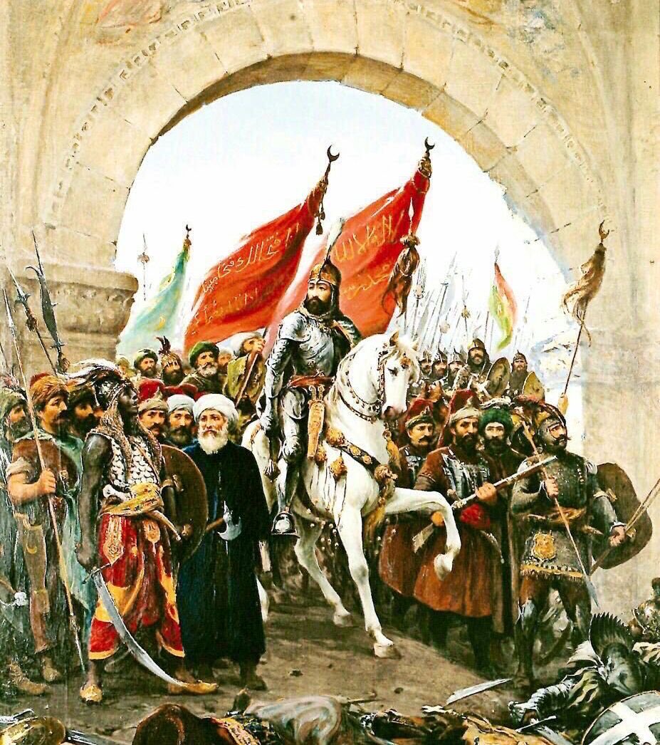 ErenKrl35's tweet photo. "Irkınızı hiçe saydı Hz Fatih
Biraz daha yaşasaydı Hz Fatih,
Ne Venedik kalacaktı, ne Floransa
Hoş geldiniz diyecekti bize Fransa!"

Garbın ve Şarkın hükümdarı, büyük Türk Hakan’ı Fatih Sultan Mehmet Han'ın aziz ruhuna saygı ile, İstanbulunFethi kutlu olsun! https://t.co/m0Hs3khSTn