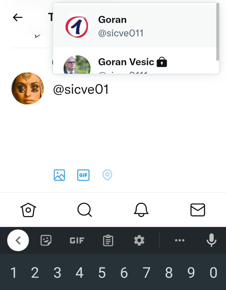 59Caca's tweet photo. Koji je nalog Vesića od ova 2 i zašto je drugi zaključan profil? Ko drži ta 2 naloga #sicve ? Javna ličnost stavila katanac na profil ?!? 🤣😂 https://t.co/mHSO6H3sSy