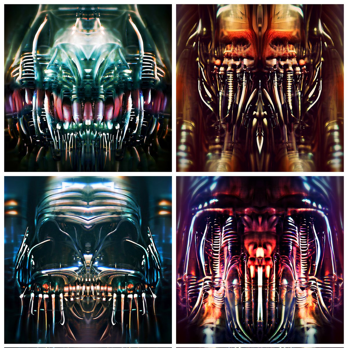 TankHeadzz's tweet photo. PORTRAITS FROM THE FUTURE is a collection that I personally love. It started as a game, simple at first, but they got more complicated over time, always maintaining the spirit of searching for an identity and for a powerful history that would justify them.
#cryptpartist #nftart https://t.co/SGzRr6q1bM