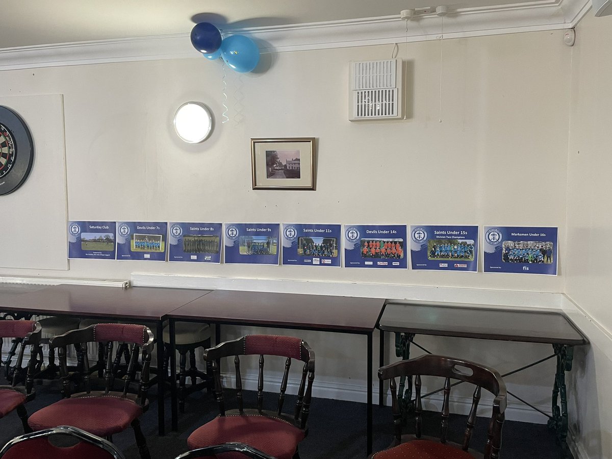 SallyArmyFC's tweet photo. Friday was our first presentation evening since 2019. It was also the first time using the facilities at our new ground. Was a fantastic evening! 🏆⚽️ https://t.co/zRJH4PAwkK