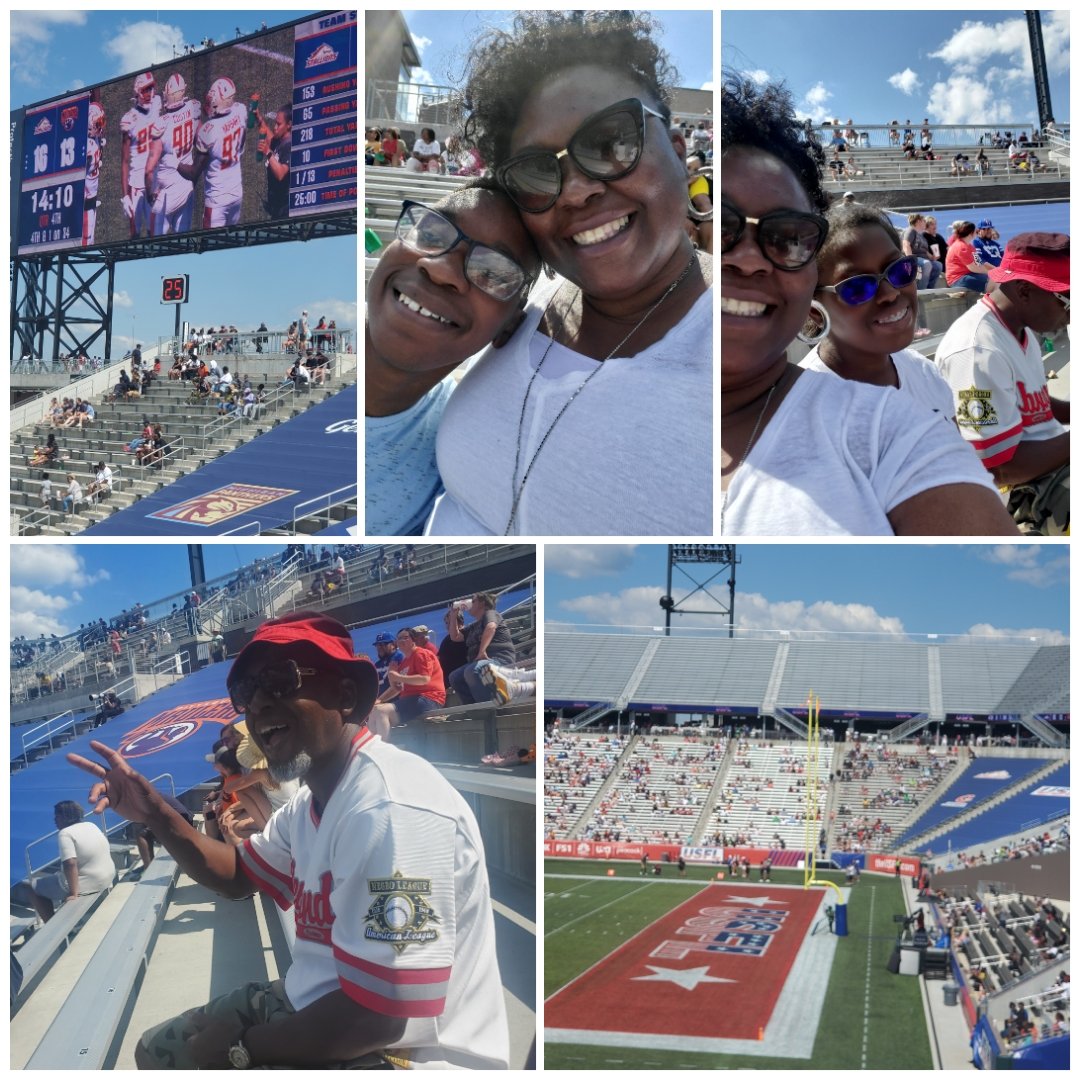Fun in the Sun watching the <a href="/USFLStallions/">Birmingham Stallions</a> at Protective Stadium on this beautiful Memorial Day Weekend
#BirminghamStallions