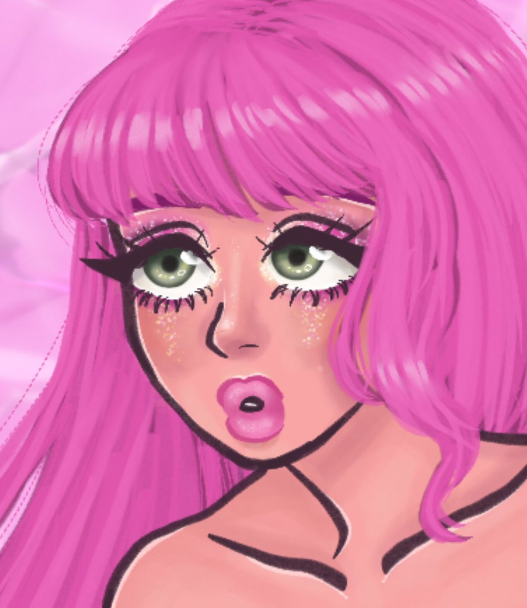 vanilliawitch's tweet photo. Kinda proud of this one
Had sm fun drawing @peachprc  :) 💗 #fanart #peachprc #pink #digitalart https://t.co/aRcx6OtT2U
