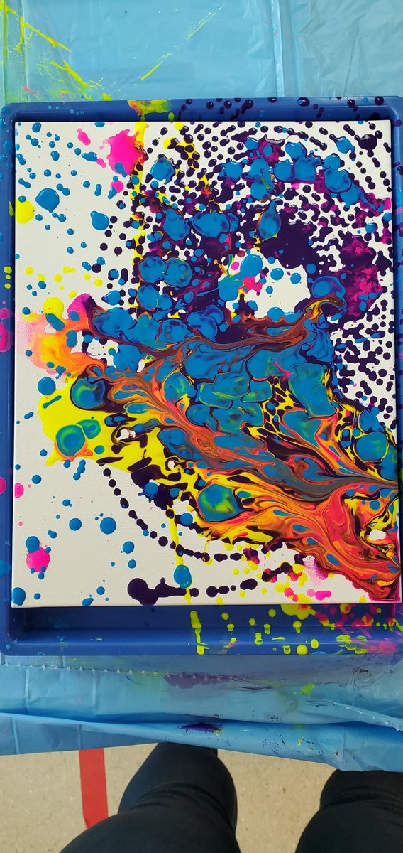 Who doesn't love a good, messy art project? There's always an opportunity to build in choice-making and movement!