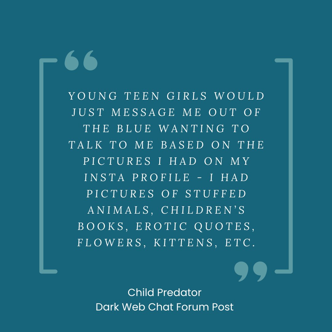 clicksafeintel's tweet image. Female victims are not only targeted by fake profiles that look like young boys but also profiles that look like young girls. Just because a profile appears innocent does not mean it’s safe. #ChildProtection #childsexualabuseawareness #childsexualabuseprevention