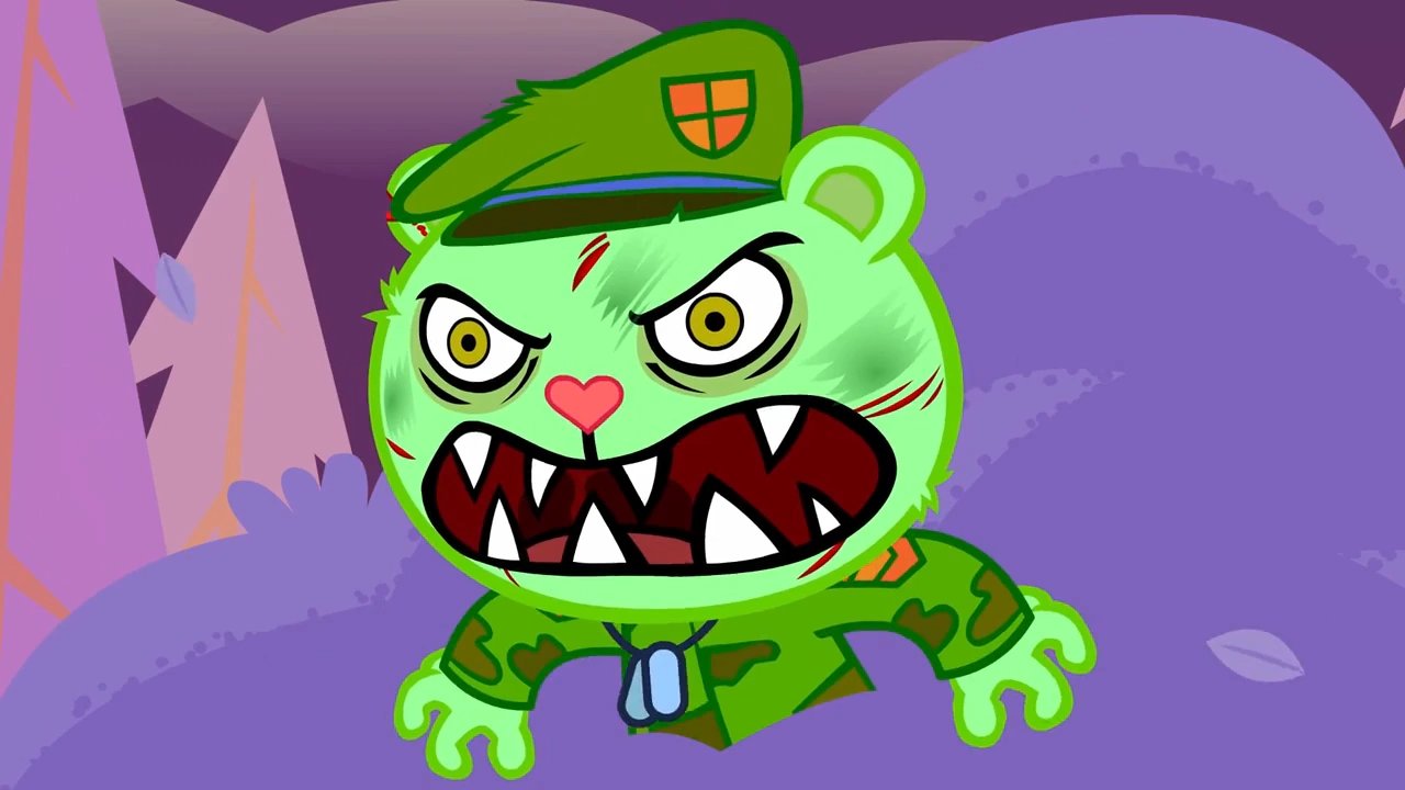 Happy Tree friends Флиппи злой