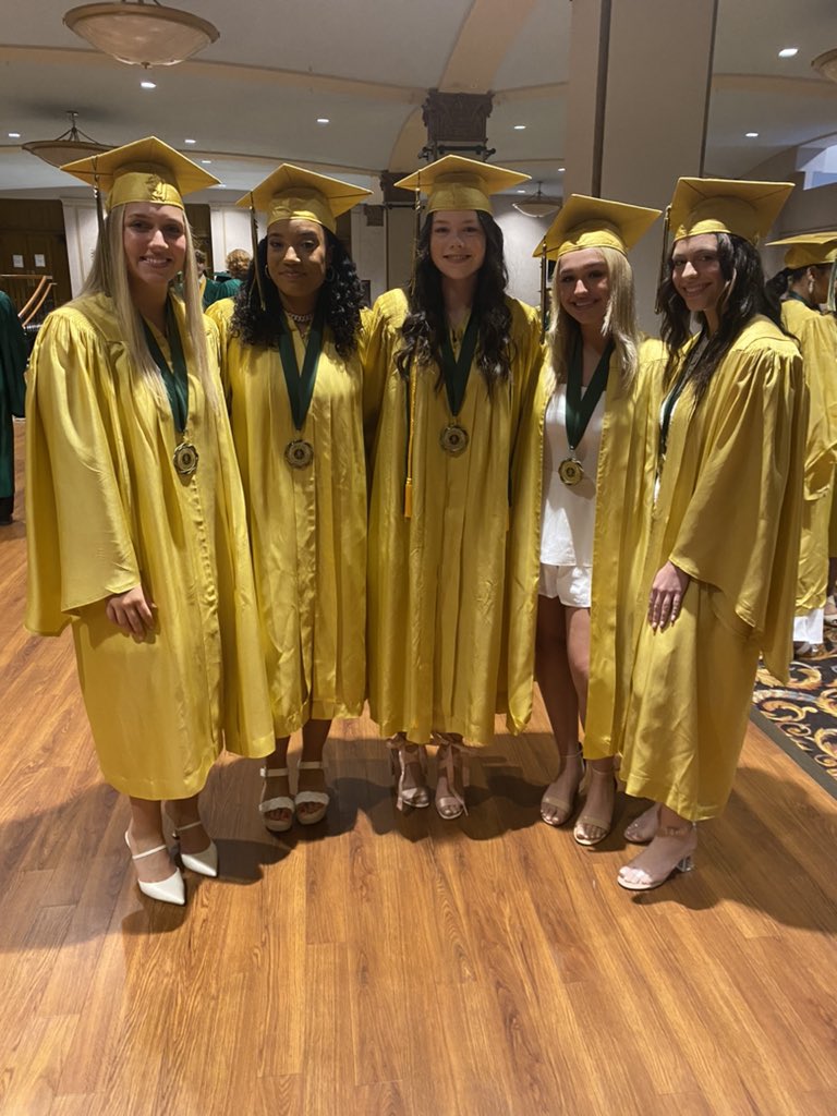 Congratulations to these five awesome young ladies! #team34 #UrsulineIrish