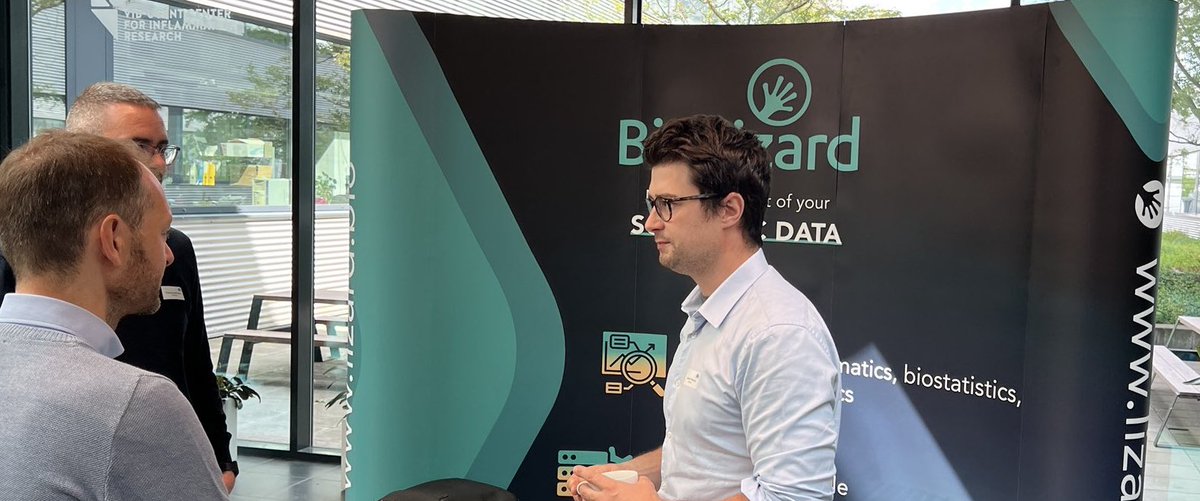 BioLizard_nv's tweet photo. We are proud to be a full-year sponsor of the Single Cell Network Ghent (@SING_Gent), an initiative to #inform and #connect researchers about single-cell technologies!
We were excited to attend the kickoff event at VIB last week.
#SING2022 #networking #datascience #innovation https://t.co/DkLOp2RWDK