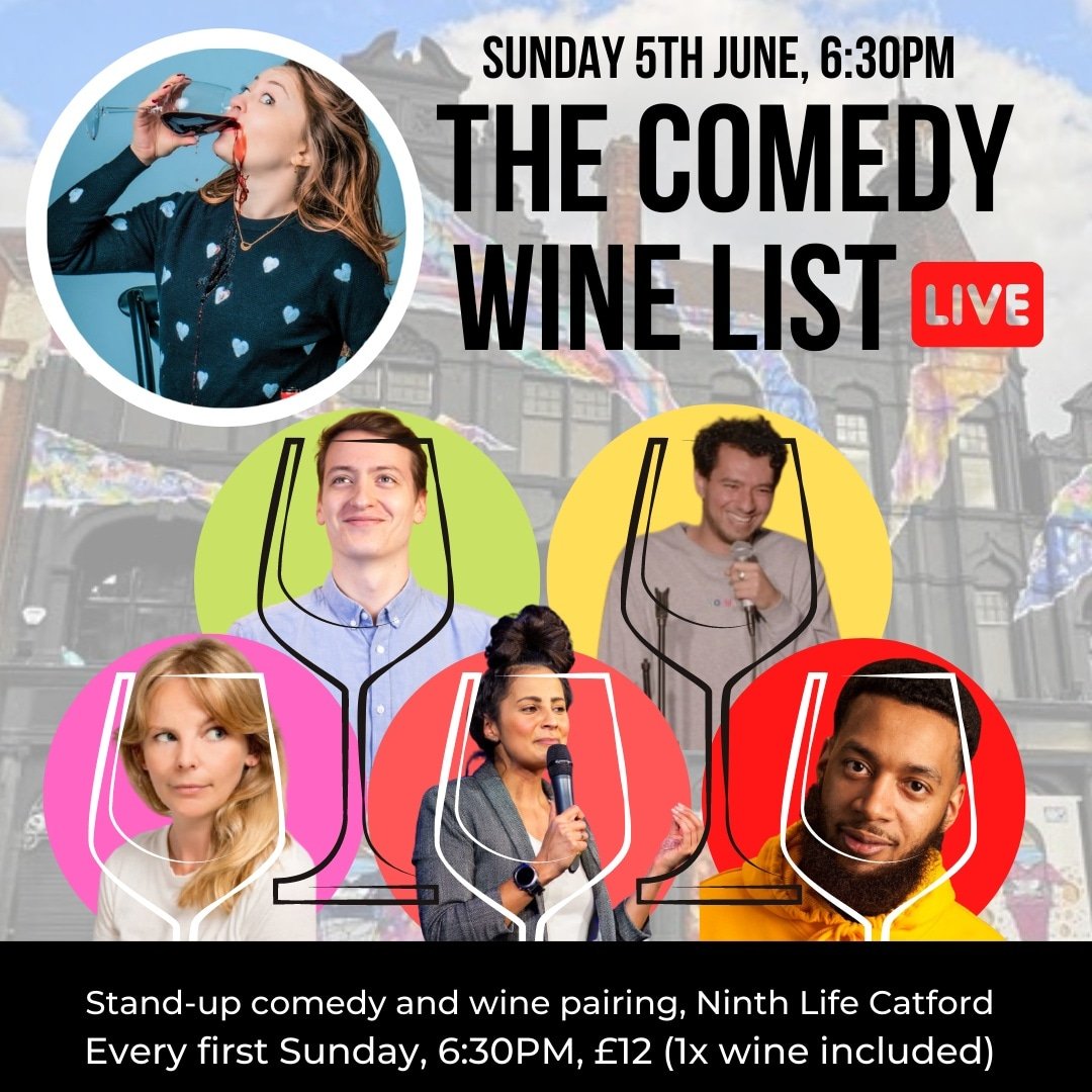 Sunday 5th June is our launch night at Ninth Life in Catford 😍. Come on down for a chuckle

eventbrite.co.uk/e/the-comedy-w…
