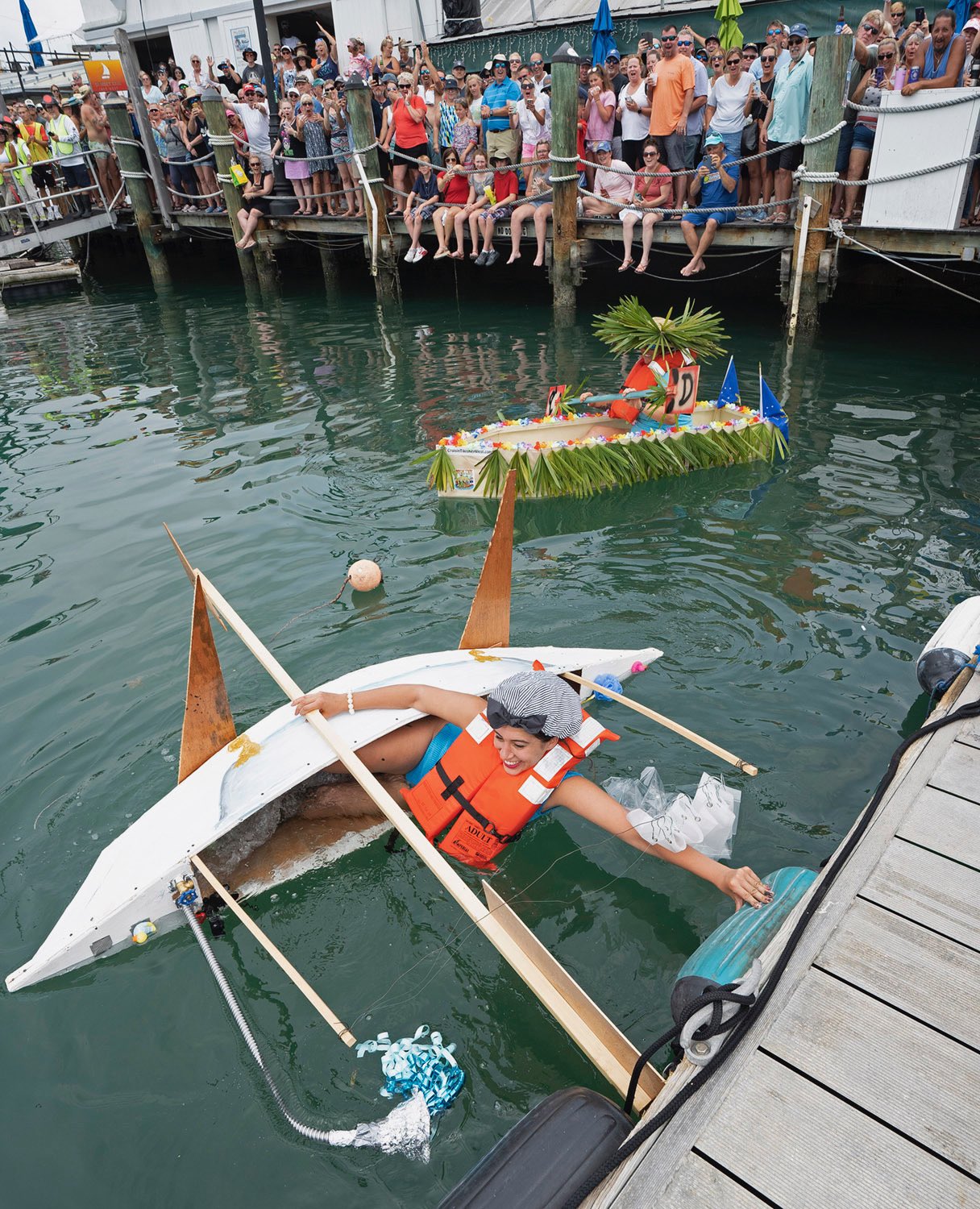 The Florida Keys on Twitter "Contestants paddle in the Schooner Wharf