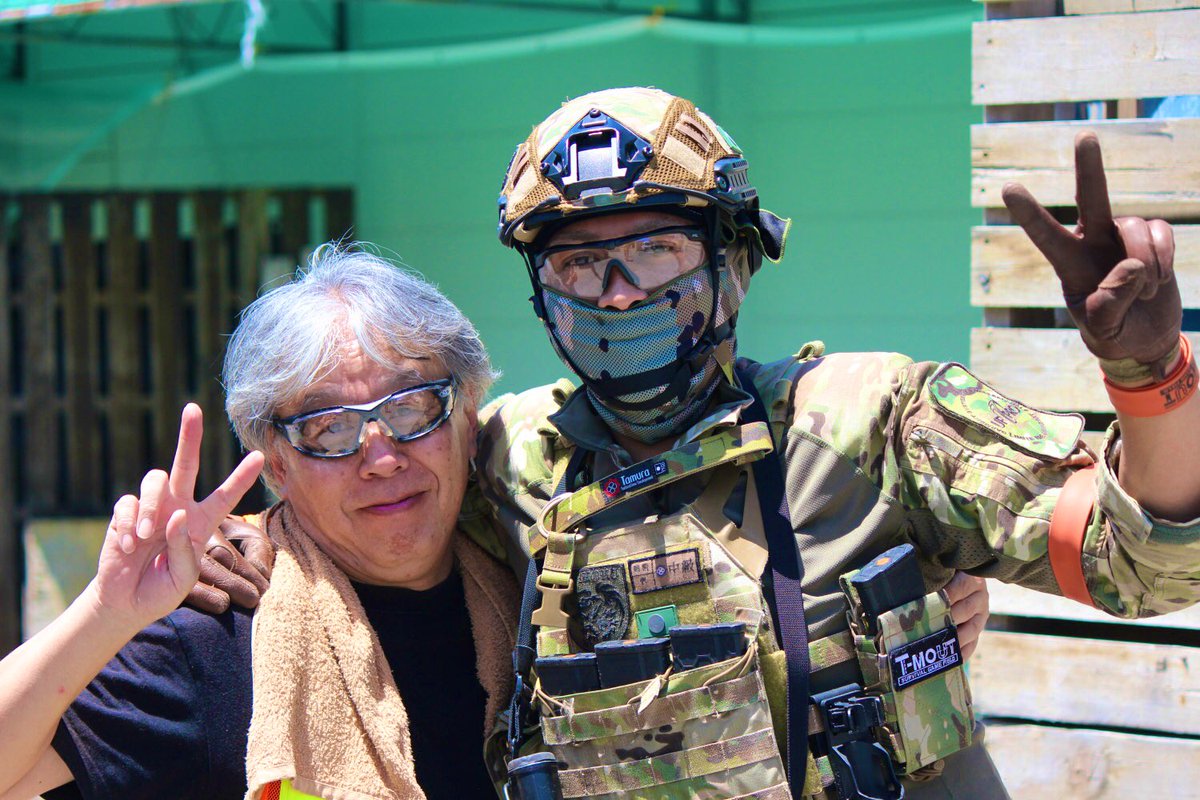 wako13260888's tweet photo. 昨日はNorth Baseラスト定例会に参加させて頂きました。
約１年ぶり？のサバゲーで体力、技術がかなり低下してる事を実感しました😭

参加された皆様お疲れ様でした❗️

そして、オーナーも4年間お疲れ様でした❗️ https://t.co/3quPd1pNa6