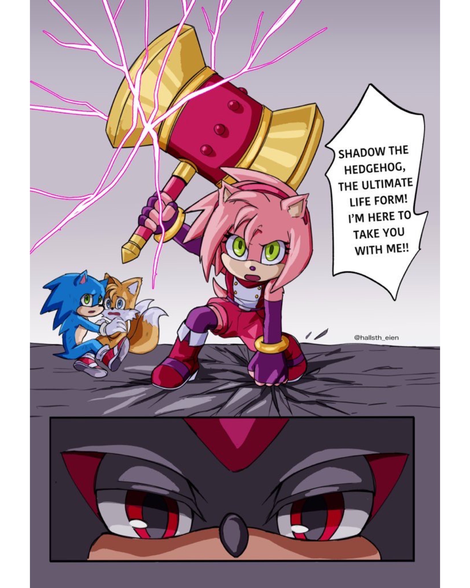 Rhael ⭐️COMMS OPEN ⭐️ on X: #31DaysSonic Superpower: Amy