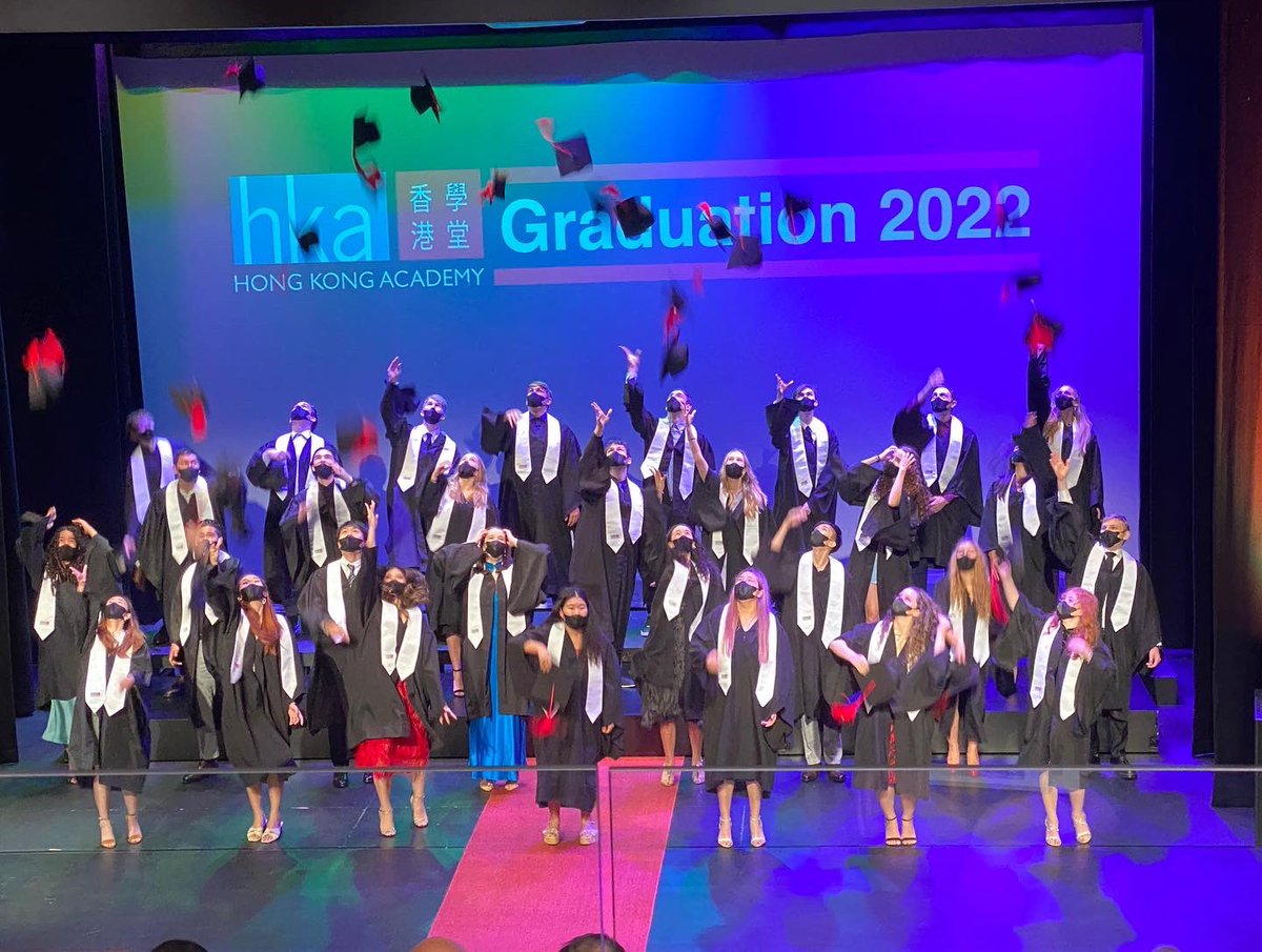 RachelStrozeski's tweet photo. After 30 years teaching overseas, I finally stayed in one place long enough to see my students graduate. These were my first graders in 2010-11. Congrats to the Class of 2022!🎓🎉💕 https://t.co/X1aTf5S8hF