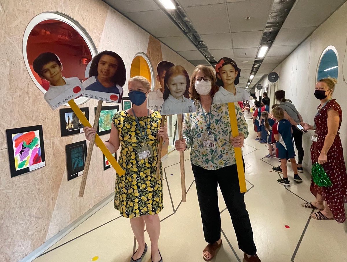 RachelStrozeski's tweet photo. After 30 years teaching overseas, I finally stayed in one place long enough to see my students graduate. These were my first graders in 2010-11. Congrats to the Class of 2022!🎓🎉💕 https://t.co/X1aTf5S8hF