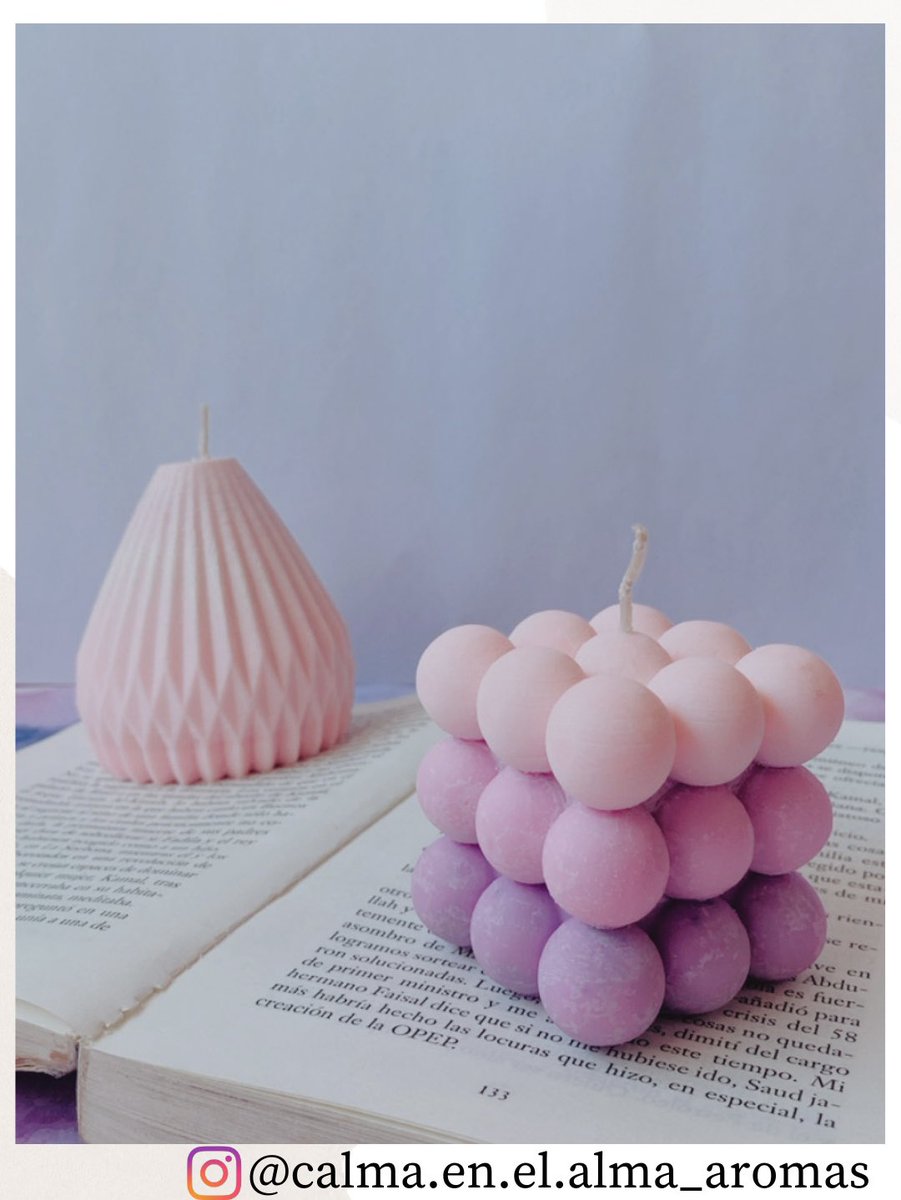 Hola!!❤️ Quería compartirles mi nuevo emprendimiento de velas 🙌🏻 Pueden pasar a chusmear mas por @calma.en.el.alma_aromas en Instagram 🌸 
Me ayudarían un montón si retwittean, graciasss 💗🥰 <a href="/VivireNuevaCba/">VivirenNuevaCórdoba®</a>