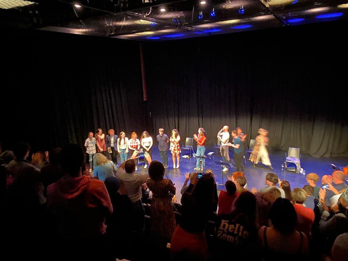 Congrats to the young playwrights, actors, creatives &amp; directors for tonight’s impressive showcase from <a href="/fightingwordsni/">Fighting Words NI</a> at <a href="/LyricBelfast/">Lyric Theatre Belfast</a> - tender &amp; honest conversations, fighting compulsive behaviours &amp; repression, comedic investigation, straightening out a twisted hairdresser