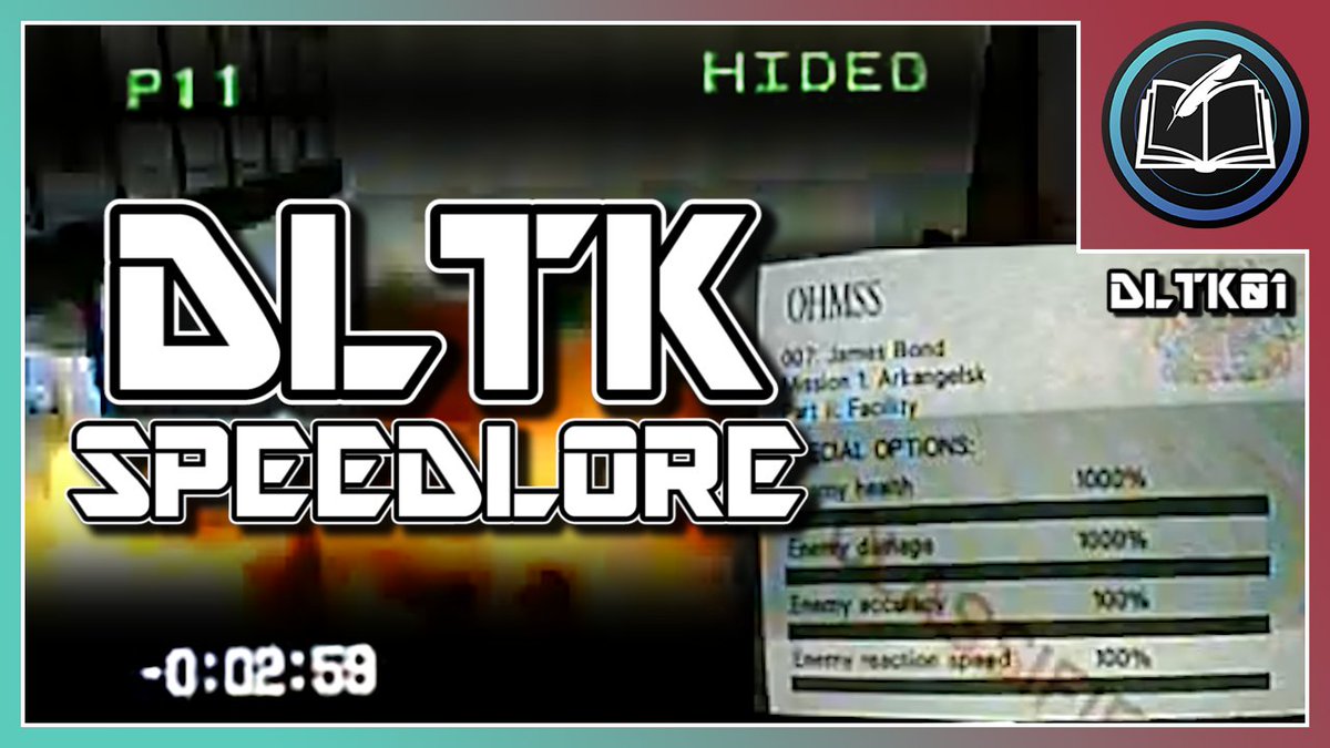 Episode 1 of DLTK SpeedLore is live on Youtube now: youtu.be/m_Ot57iZ6zg

Enjoy!