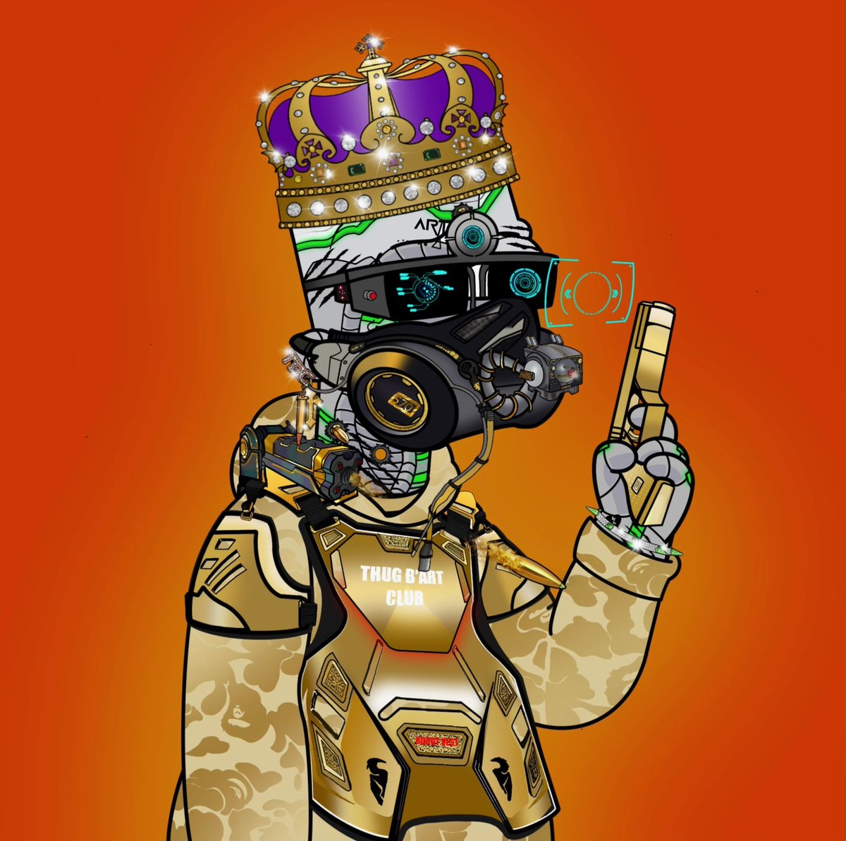 King Robo B’Art is here to visit you 🤝
Discord is open: dsc.gg/thugbartclub