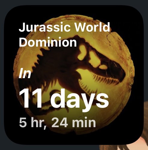 11 days until Jurassic World Dominion! #JurassicWorld #JurassicWorldDominion