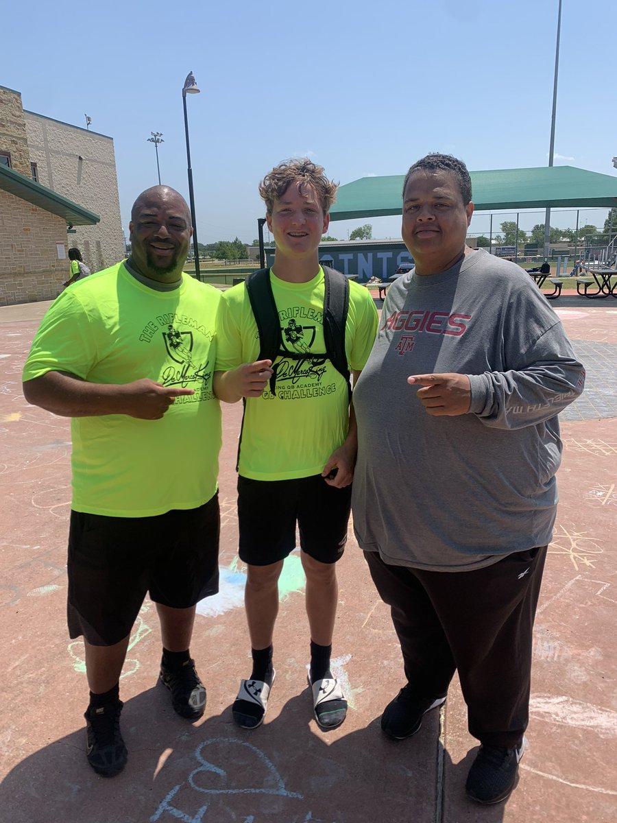 Overall MVP at #riflemanchallenge
Thank you to the coaches for putting together a great camp <a href="/QBCoachDKing/">DeMarco King M.Ed🔥🏈 TRAINER</a> <a href="/TrustMyEyesO/">⭕️FFERTUNITY</a> <a href="/CTECoachMiller/">Coach Miller</a>. Thanks for coming out <a href="/Marchen44/">On Da Marc Sports🏈</a> and <a href="/AthletesEpic/">Epic Sports Athletes</a>. 

<a href="/coppellfootball/">Coppell Football</a> <a href="/TeamGrind/">TeamGRIND™️</a> <a href="/MikeRoach247/">Mike Roach</a> <a href="/UncleFraz/">Fraz 🐙</a>