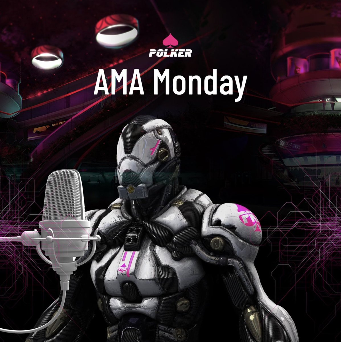 polker_PKR's tweet photo. ‼️ New Time AMA!!

Happy #Sunday!

While we know you may not be excited for Monday...

We hope you're excited about our #AMAMonday!

Join us tomorrow in our #TwitterSpace at 12 pm EST / 4 pm UTC for AMA with #Polker LIVE! 

We hope to see you there! ➡️ https://t.co/BmDSm8ys00 https://t.co/nw2Gz0r1hN