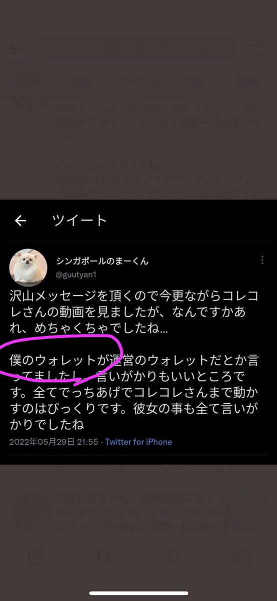 yamininja1261's tweet photo. なるほど、自分のウォレットなんですね！自ら証言してますね！て事は、皆さんおわかりのとおり、、、　

#Badge #コレコレ #Badge詐欺 https://t.co/817A8b18B2