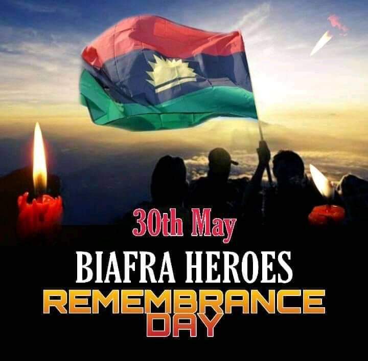 Bewiseonyenso's tweet photo. Tell British and Nigerian authorities that this generation of Biafra #IPOBMEMBERS are reincarnations of the people they killed between 1967 to 1970, to force us into this unworkable country called Nigeria. @BBCNews @BBCAfrica @thecableng @CNN @amnesty @UNHumanRights @UN #IPOB https://t.co/UtMwz7Fo5k
