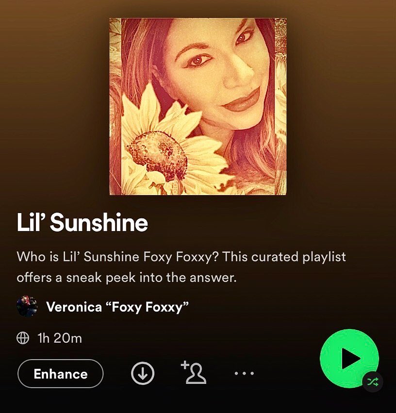 ViVaFoxyFoxxy's tweet photo. I create soundtracks for everything. Scan the QR code thatโll take you directly to the Lilโ Sunshine Foxy Foxxy soundtrack on Spotify!
๐ป
#foxyfoxxy #wrestlingmanager #NOTavalet #wrestlingpersonality #womenofwrestling #independentwrestling #supportindywrestling #spotifyplaylist https://t.co/3Je98Hdalo