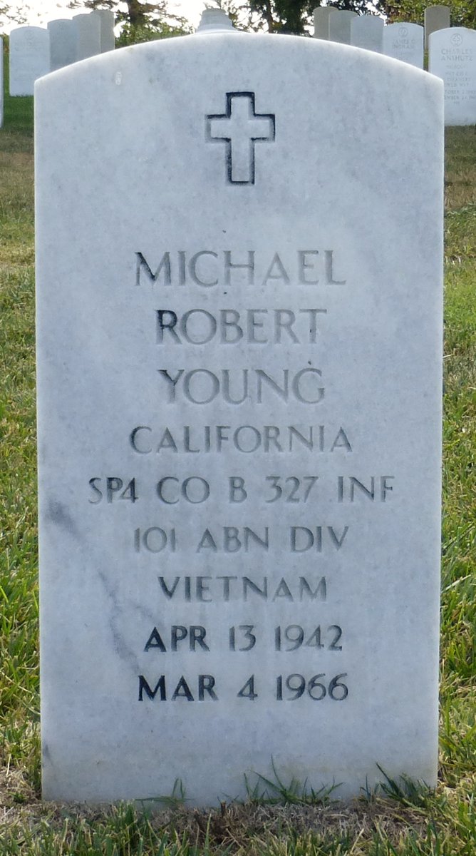 Matthew Bowdish MD (@matthewbowdish) on Twitter photo Remembering SP4 Michael R Young, <a href="/NHHSailors/">NHHS Principal</a> alumnus, who was KIA 4 Mar 1966 at the Battle of My Phu in Phú Yên Province during Operation Harrison, where units of the 327th Infantry of the 101st Airborne Division engaged the 95th NVA Regt. <a href="/jaketapper/">Jake Tapper 🦅</a> #MemorialDayWeekend Remembering SP4 Michael R Young, <a href="/NHHSailors/">NHHS Principal</a> alumnus, who was KIA 4 Mar 1966 at the Battle of My Phu in Phú Yên Province during Operation Harrison, where units of the 327th Infantry of the 101st Airborne Division engaged the 95th NVA Regt. <a href="/jaketapper/">Jake Tapper 🦅</a> #MemorialDayWeekend