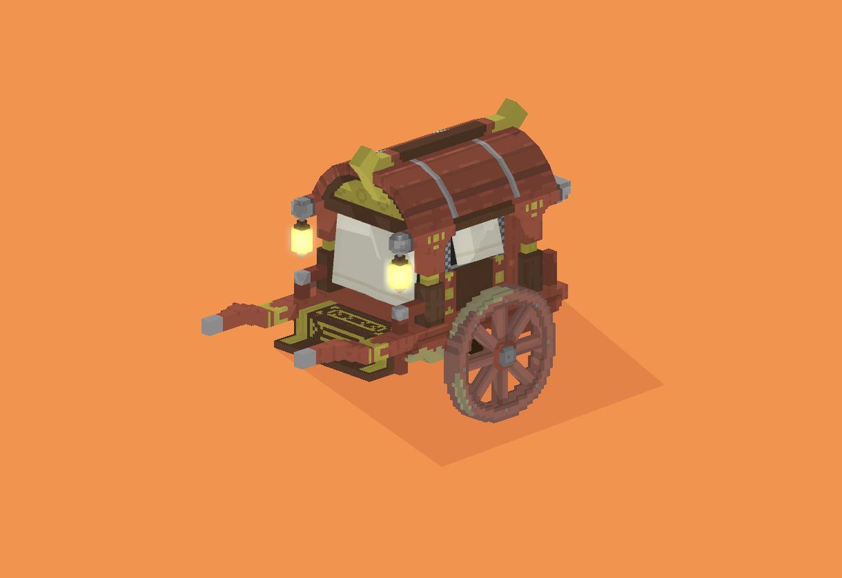 HashDex7's tweet image. Japanese-style Carriage
@TheSandboxGame @VoxEdit
#Sandbox #TheSandboxGame #Metaverse