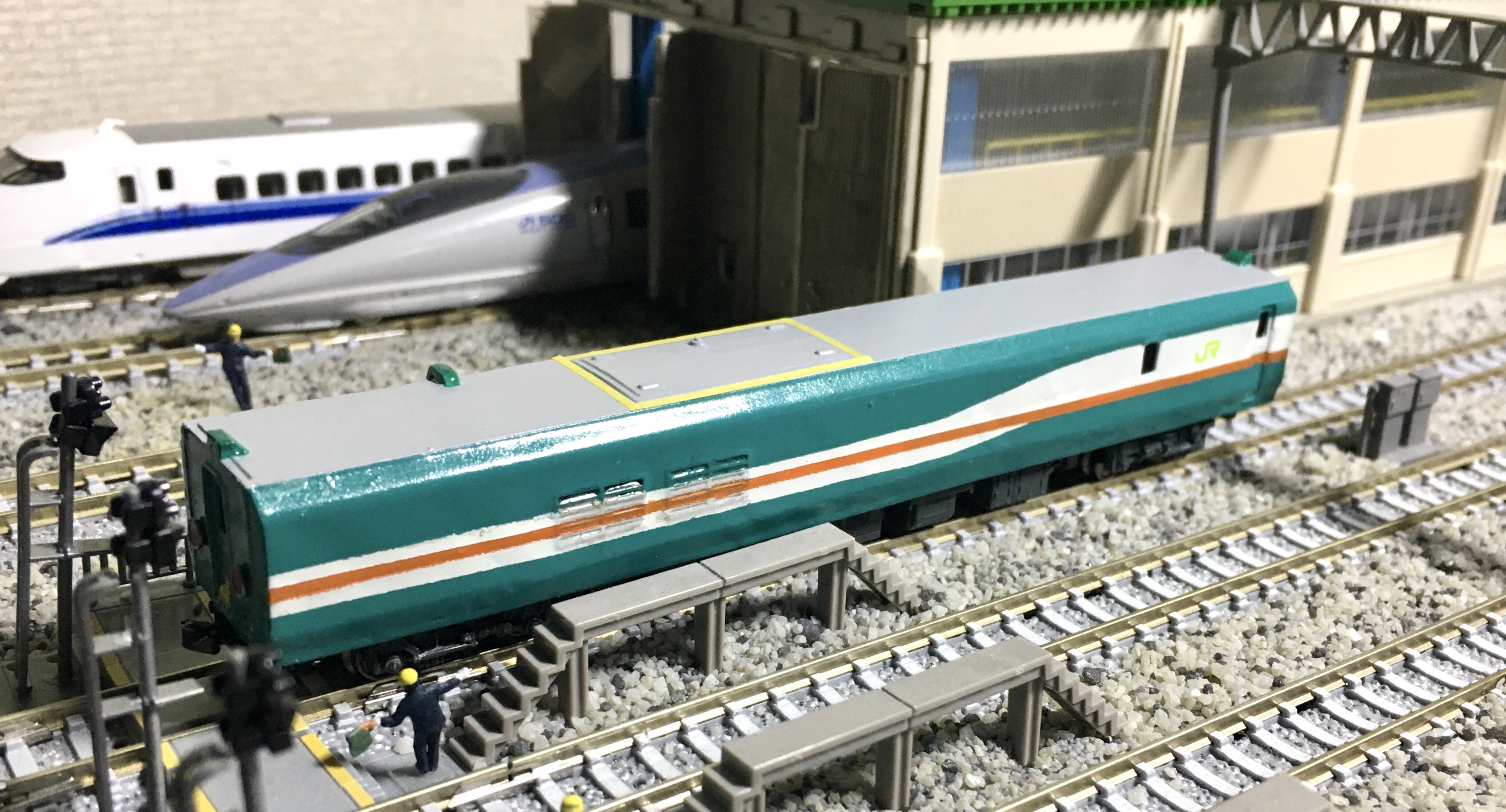 JR北海道 マヤ35 初期塗装 自作キット組立品 BMTN化済 カトカプ化可 JR北海道 マヤ35 初期塗装 自作キット組立品 BMTN化済 カトカプ化可