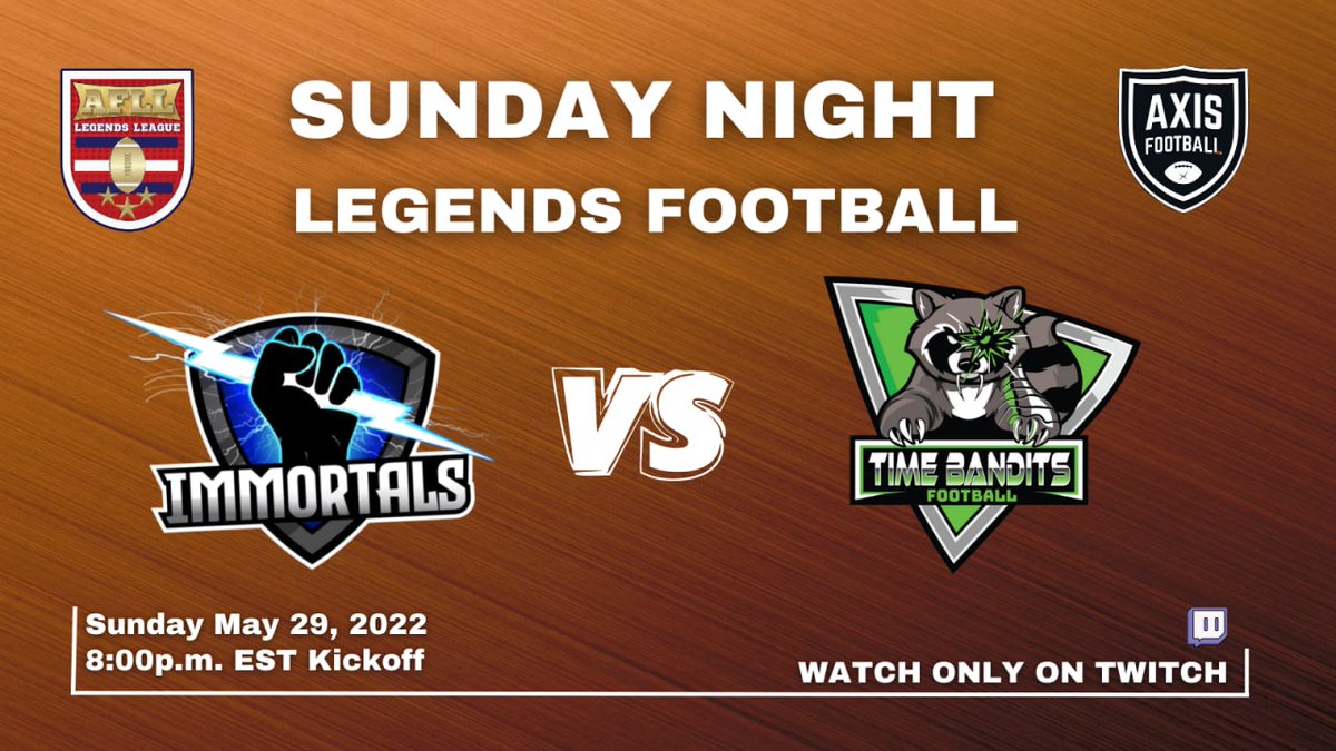 American Football Legends League tweet media