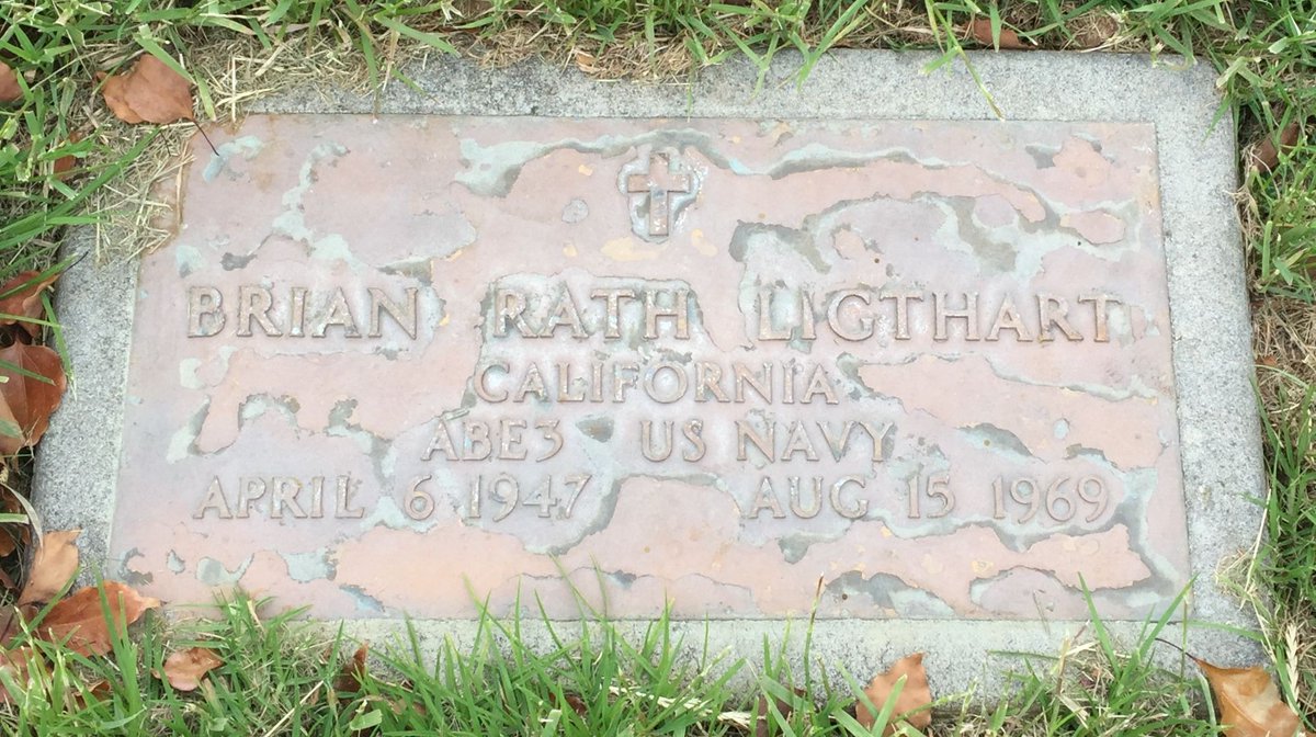 Matthew Bowdish MD (@matthewbowdish) on Twitter photo Remembering Aviation Boatswain's Mate 3c Brian R. Ligthart, <a href="/NHHSailors/">NHHS Principal</a> alumnus, who died 15 Aug 1969 when he was sucked into an air intake of an A7A Corsair aboard the USS Constellation, 210 miles north of Oahu, Hawaii. <a href="/jaketapper/">Jake Tapper 🦅</a> #MemorialDayWeekend Remembering Aviation Boatswain's Mate 3c Brian R. Ligthart, <a href="/NHHSailors/">NHHS Principal</a> alumnus, who died 15 Aug 1969 when he was sucked into an air intake of an A7A Corsair aboard the USS Constellation, 210 miles north of Oahu, Hawaii. <a href="/jaketapper/">Jake Tapper 🦅</a> #MemorialDayWeekend