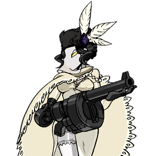 PosseOpossum's tweet photo. @sgmobile  #Skullgirls idk if this has already been done but

Lady Dmitrescu palette for Black Dahlia! Hyped to see her playable soon! https://t.co/r3vrr2NUPX