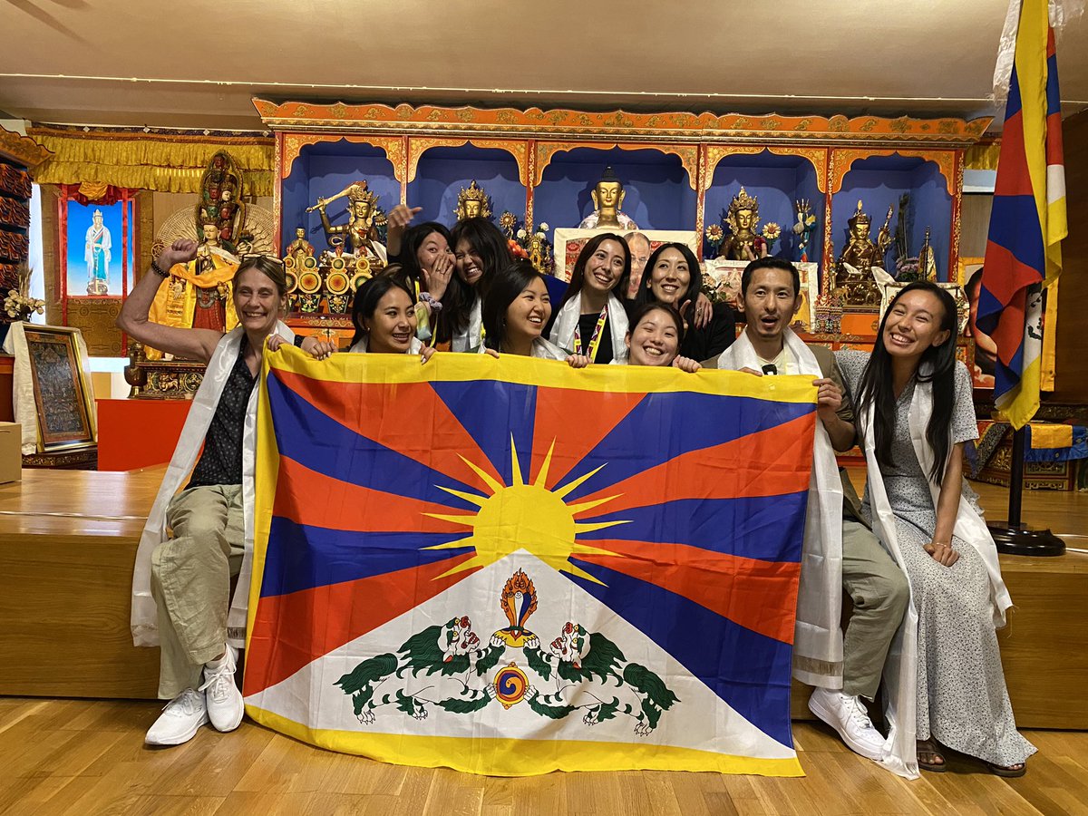 tyangzom_'s tweet photo. #SFTFAM at Cross-Regional Tibet Group Meeting at Casa del Tibet in Barcelona. Thankful for these opportunities to connect with ppl in person! #FreeTibet https://t.co/V6OQGqySGb