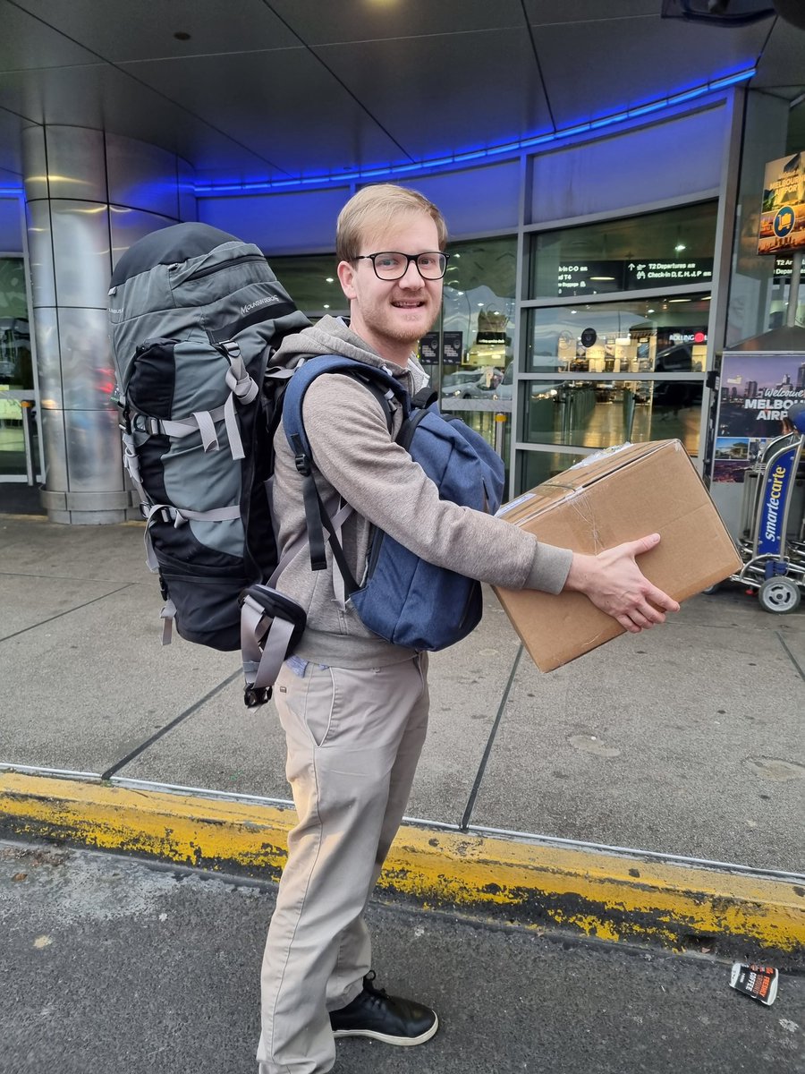 Heading off to Timor Leste again 🇹🇱, armed with a MIC qPCR machine, a Minion and a box load of reagents. #AgVic