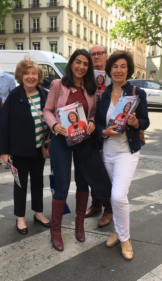 AureliAssouline's tweet photo. La famille #LR17 ne fait pas le pont, elle est sur le pont!
On parle du bilan @brigitte_kuster:
➡️Création de la police municipale à Paris
➡️Création du conseil de sécurité de Paris
➡️Restauration identique de Notre-Dame de Paris et non taxation des dons voulue par @Anne_Hidalgo https://t.co/XNAf7LNJtb