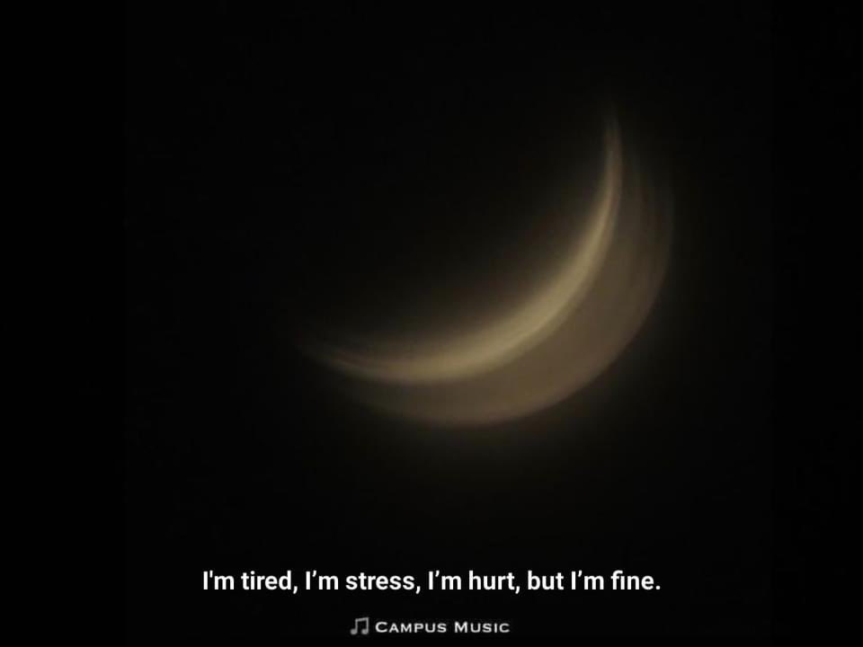 That what i really feel rn