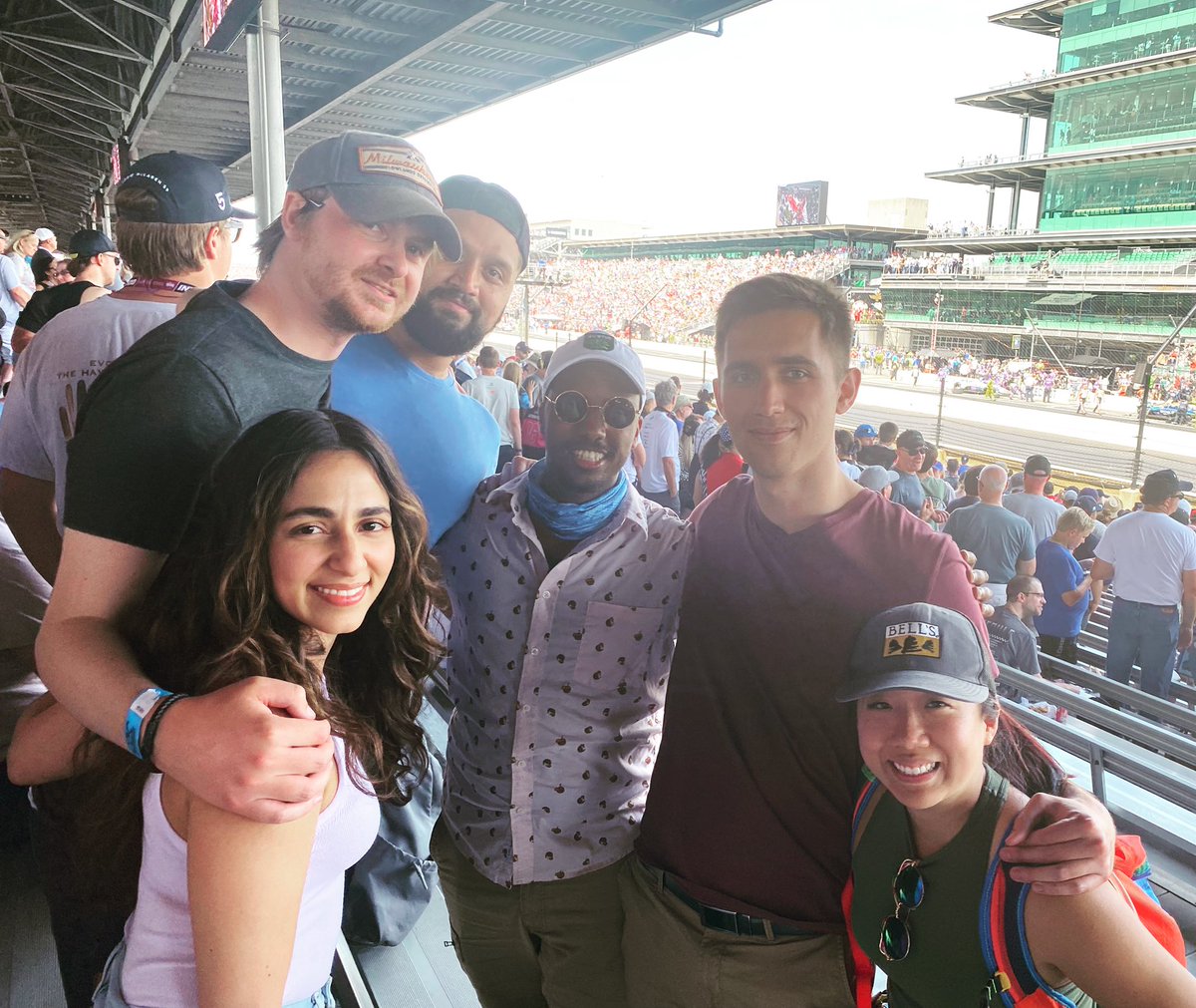 Great day on the track with our <a href="/iuneurology/">IU Neurology</a> friends today for the #indy500🏁

#Indianapolis #Psychiatry